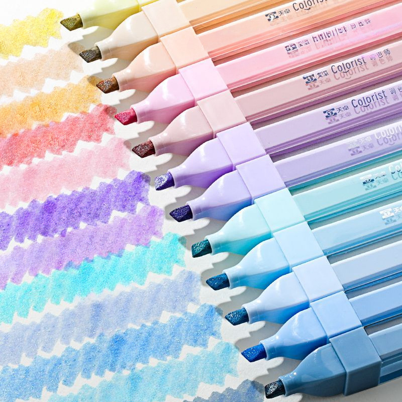 

Spidol neon flash warna-warni langit berbintang 3-pak spidol warna pastel spidol langit berbintang spidol fluoresensi cepat kering spidol warna