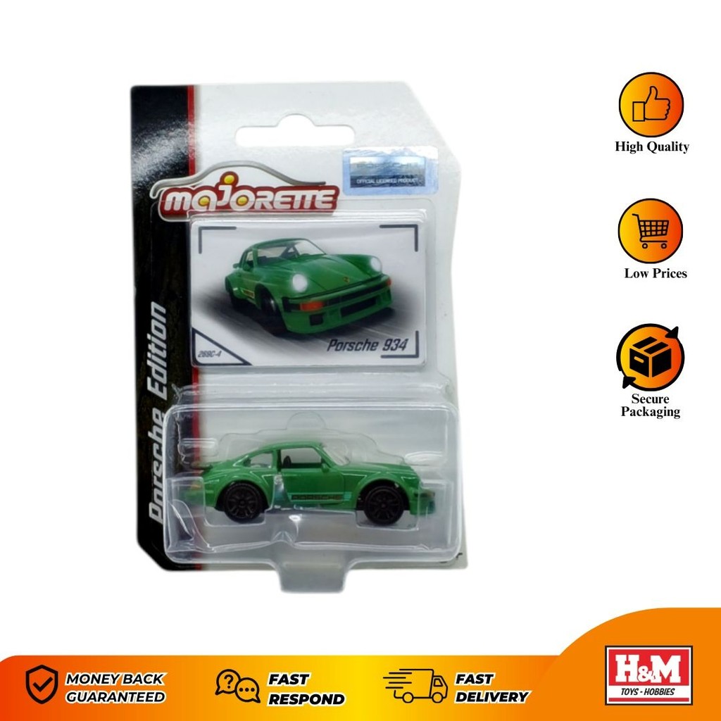 Majorette Porsche Edidion Porsche 934 Hijau