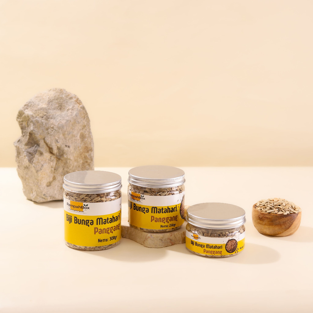 

Rempah Box Biji Bunga Matahari Organik Panggang Organic Roasted Sunflower Seed Seeds Siap Makan