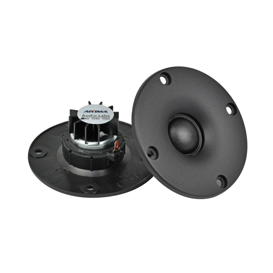 AIYIMA 2PCS 3 inch 4/6/8 Ohm 15W Dome Silk Film Tweeters Audio Loudspeakers Neodymium Hifi Treble Po