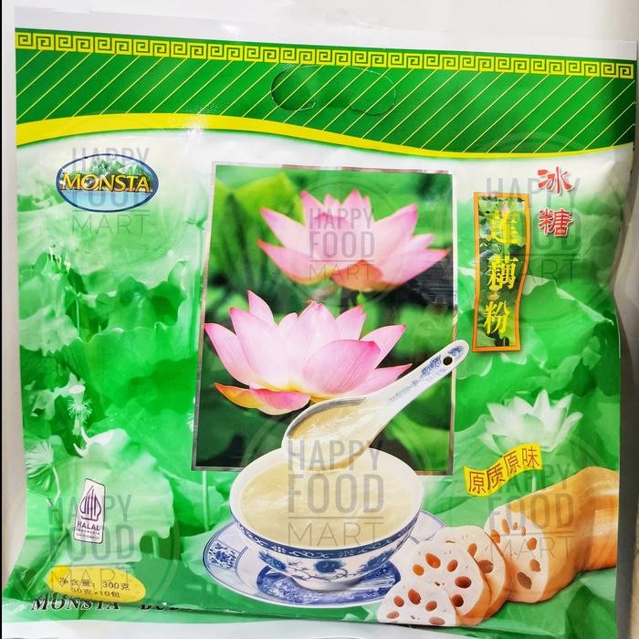 

MONSTA BUBUK TEPUNG AKAR TERATAI/TEPUNG YANBAO/LOTUS ROOT POWDER