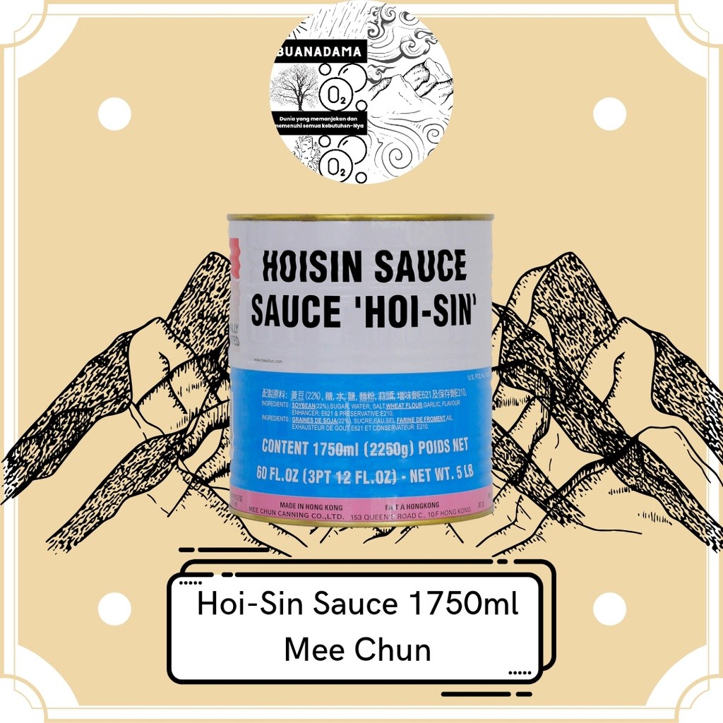 

Hoisin Sauce 1750ml "Mee Chun" / Hoi-sin Sauce / Grill Sauce / Hoisin / Sauce Hoisin / Saus Hoisin