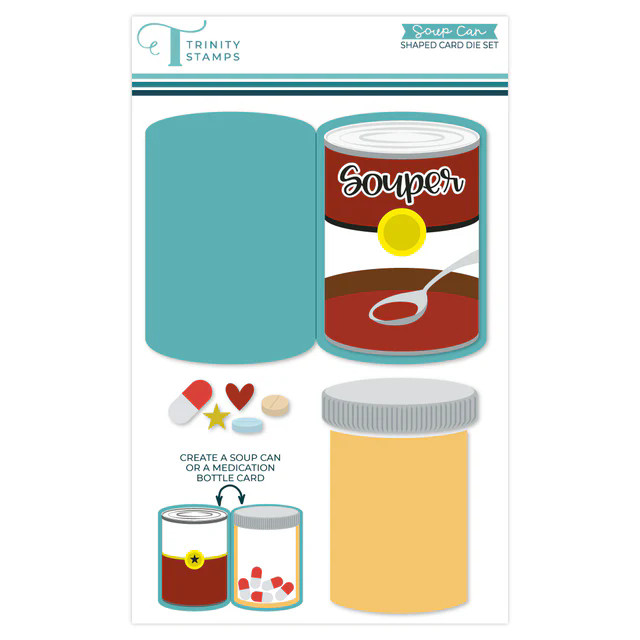 

New Cutting Dies 2025 Soup Can Card Scrapbooking & Stamping For Paper Making Frame Card Supplies no Clear Stamps