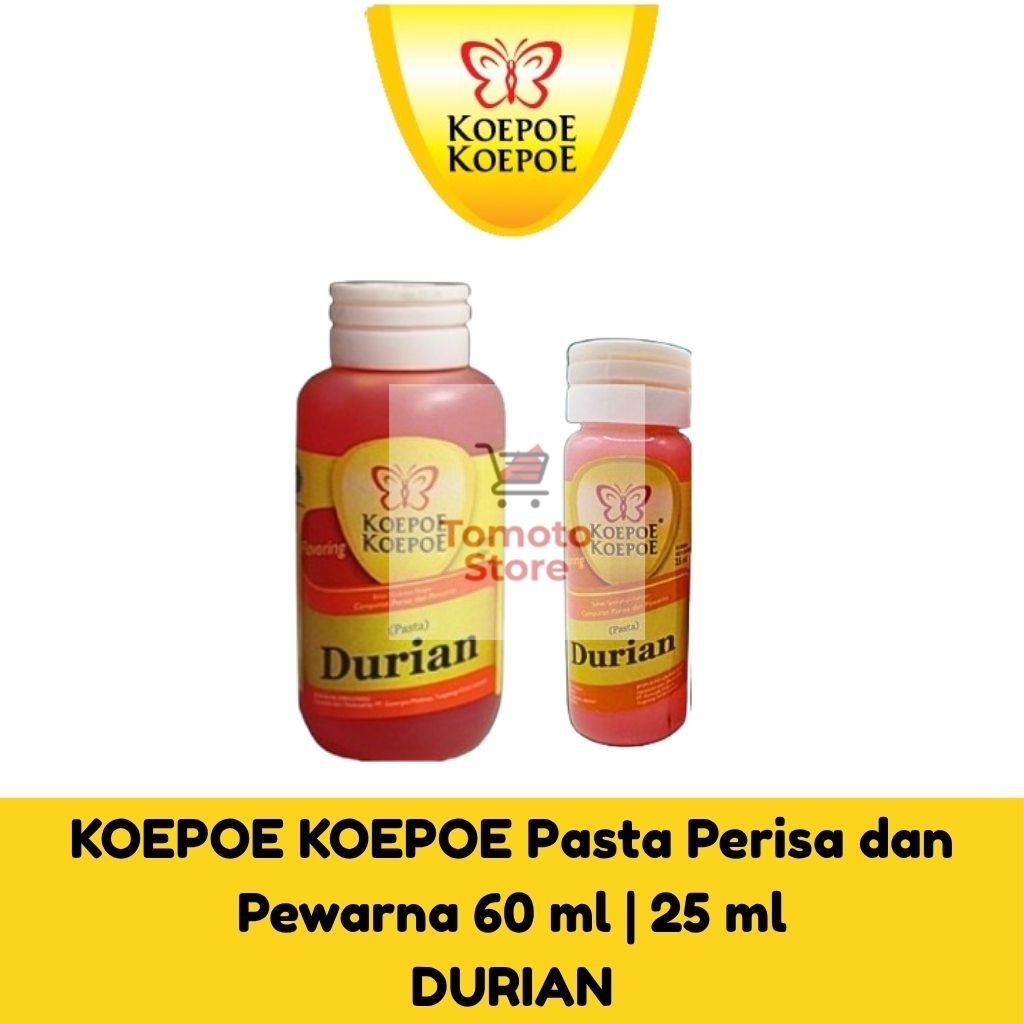 

✨ TOMOTOSTORE ✨ KOEPOE KOEPOE Pasta Perisa dan Warna Durian