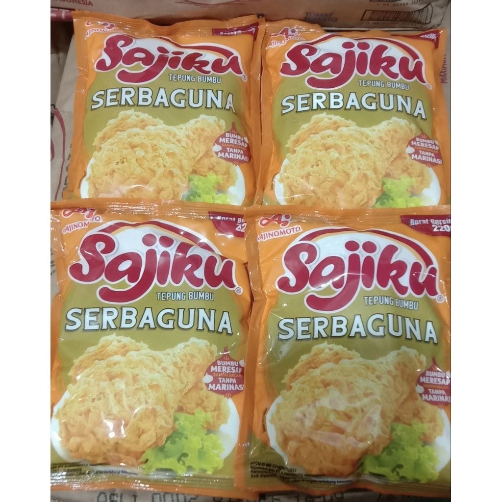 

Sajiku tepung bumbu serbaguna 220gr