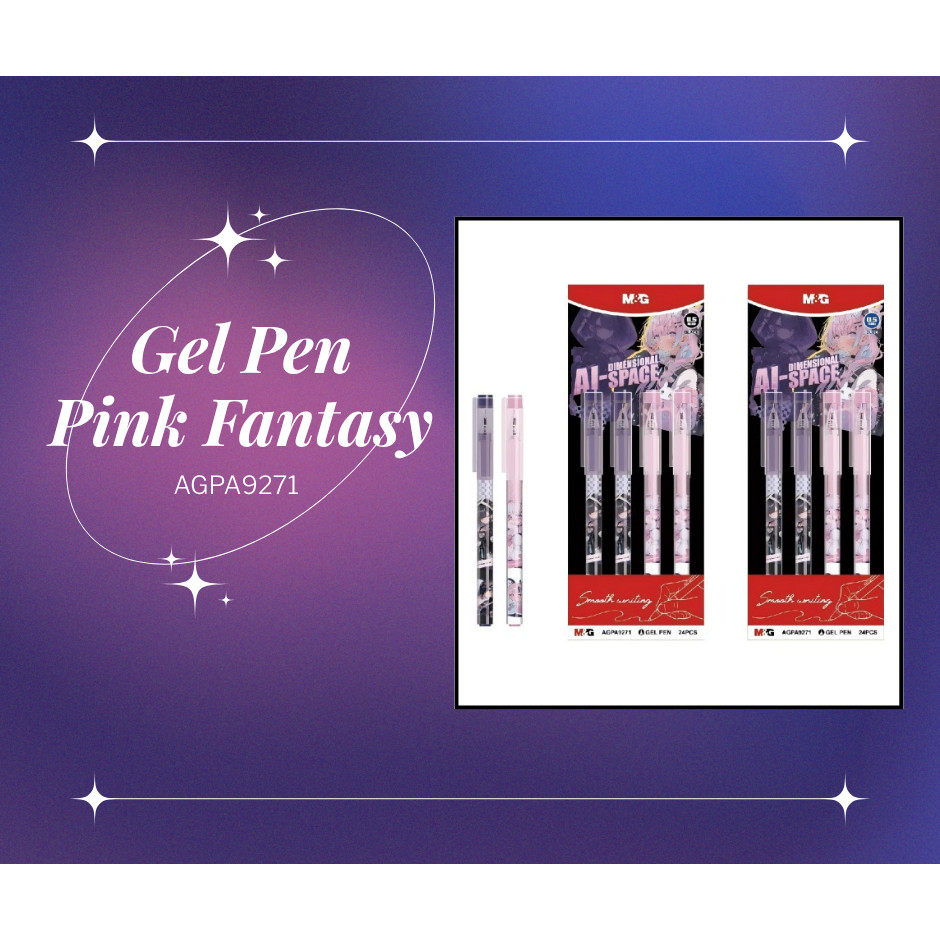 

M&G Stick Gel Pen 0.5mm Pink Fantasy AGPA9271