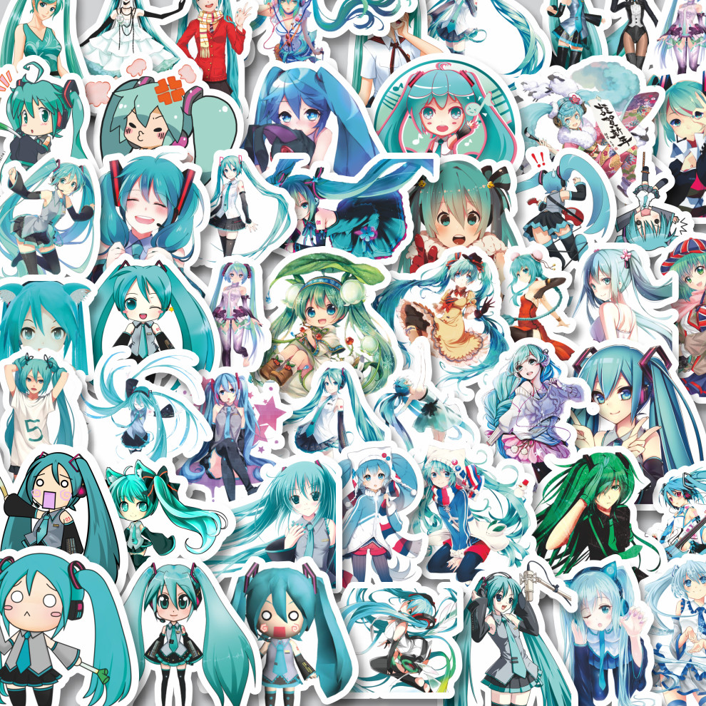 

Stiker Cutting Pack Stiker Music Series Hatsune Miku Mix 1 Isi 100Pcs Series Aesthetic Lucu Keren Untuk Koper Bahan Vynil