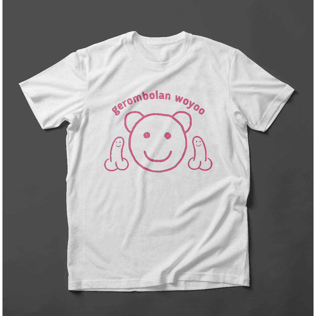 Kaos Jason Ranti Gerombolan Woyoo Kaos Distro Jason Ranti Baju Music kaos Distro Pria Katun Combed