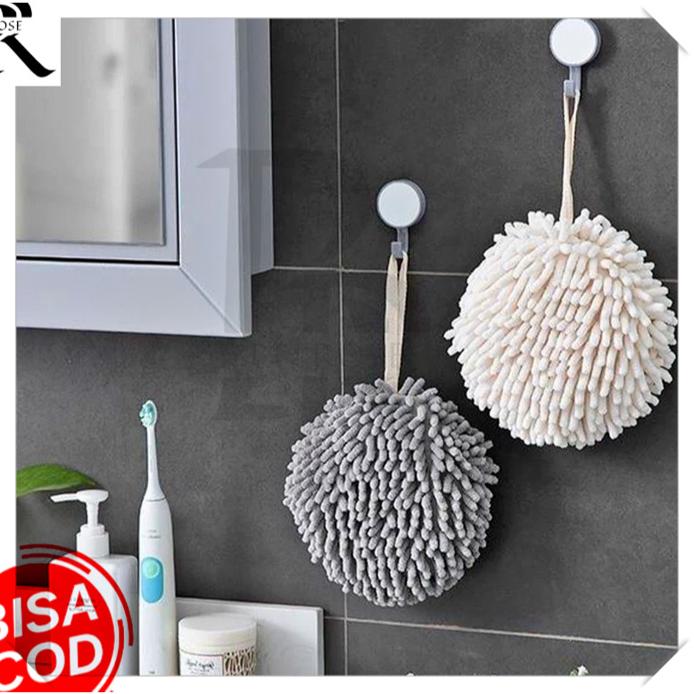 [CENDOL] Kain Lap Tangan Cendol Gantung / Lap Tangan Cendol / Lap Tangan Bulat Chenille Cendol - Han