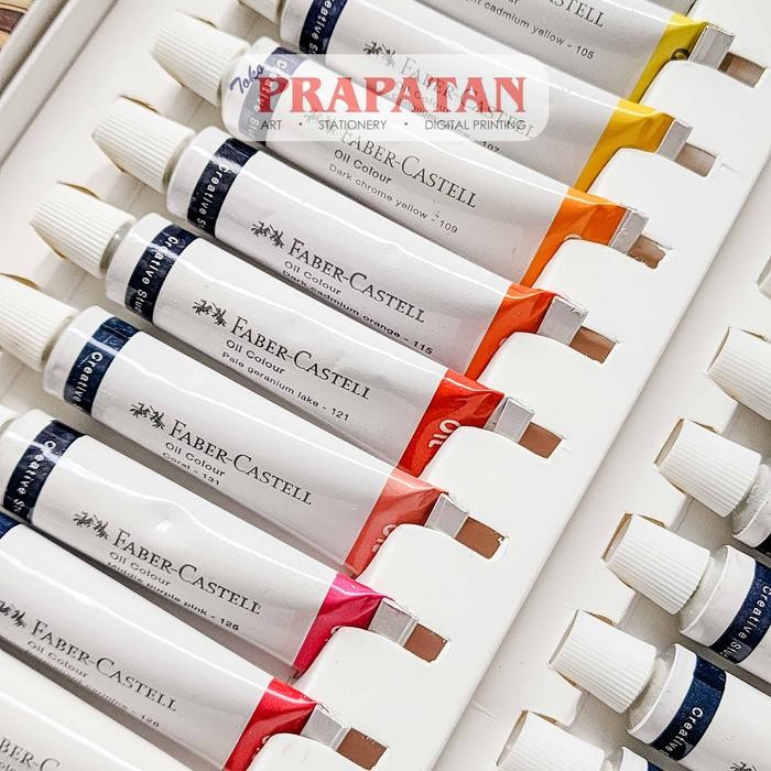 

Cat Minyak Set Faber Castell 9ml | Oil Color Set | Creative Studio - 12C 379512