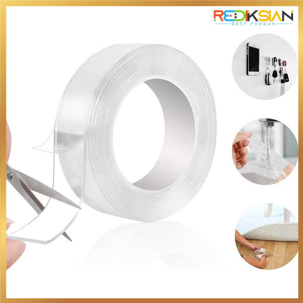 

Double Tape Perekat Acrylic Nano Washable Adhesive 2M - TV030