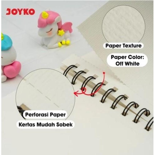 

Joyko Spiral Watercolor Book WLBK-2600 | Buku Cat Air - WLBK-2600-A5