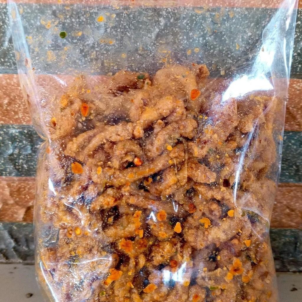 

Cemilan Usus Ayam Crispy pedas gurih renyah dan nikmat product May Store Real