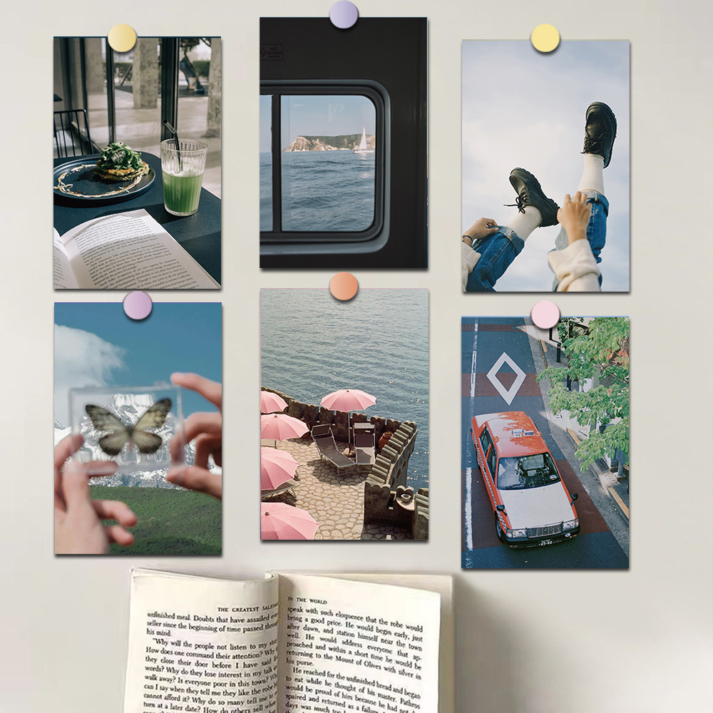 

10PCS 10×15CM Endless Freedom Posters Sticker Aesthetic Creative Art Picture Luggage Decoration Salon Community Dormitory