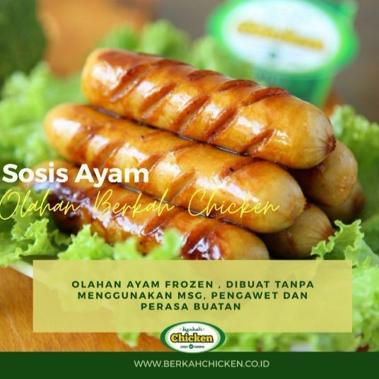 

Berkah Chicken Sosis Ayam Organik 250g