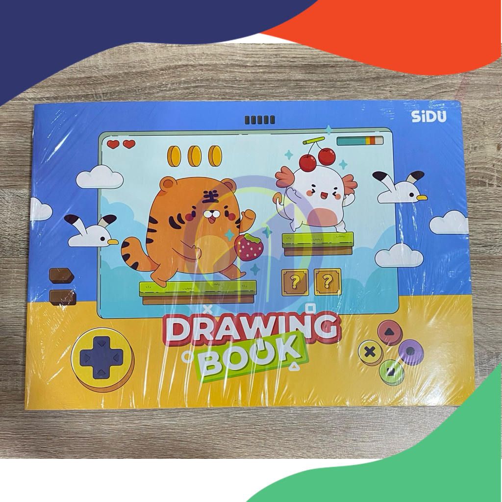 

(Pack=5Pcs) Buku Gambar Sidu A3