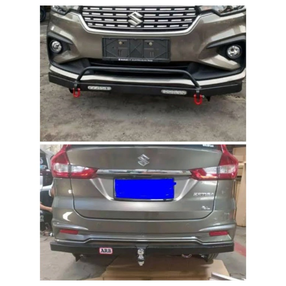 Paket Tanduk Mini Depan Towing Bar Belakang ARB Mobil ERTIGA UP 2023 - ERTIGA OLD
