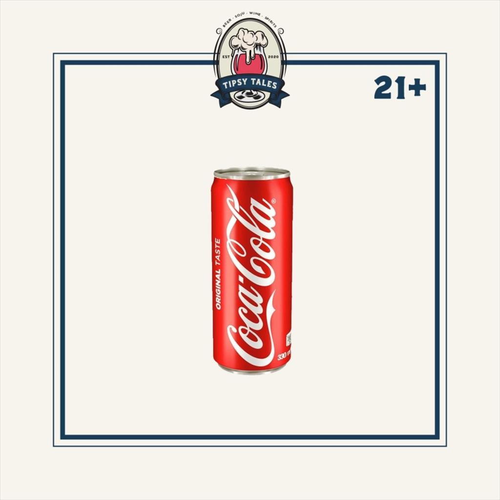 

coca cola can 250 ml / mixer cola kaleng