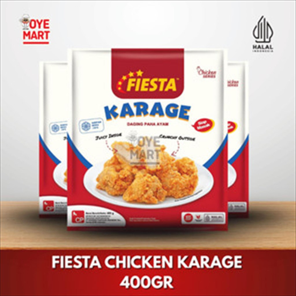 

[PROMO] FIESTA CHICKEN KARAGE 400GR
