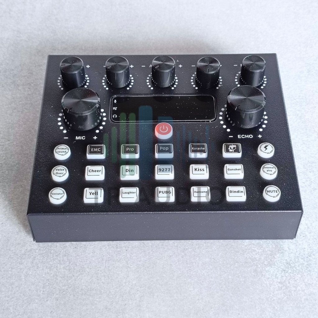 Sound Card Bluetooth V8S – Mixer Mini Audio Karaoke Terbaik