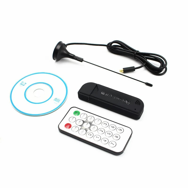 Digital TV Receiver Stick USB 2.0 Digital DVB-T SDR+DAB+FM HDTV TV Tuner Receiver Stick RTL2832U+R82