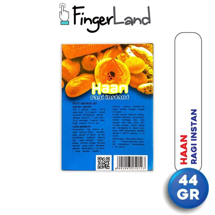 

Promo HAAN Instant Yeast Sachets 11 gram Ragi Instan 4 PCS