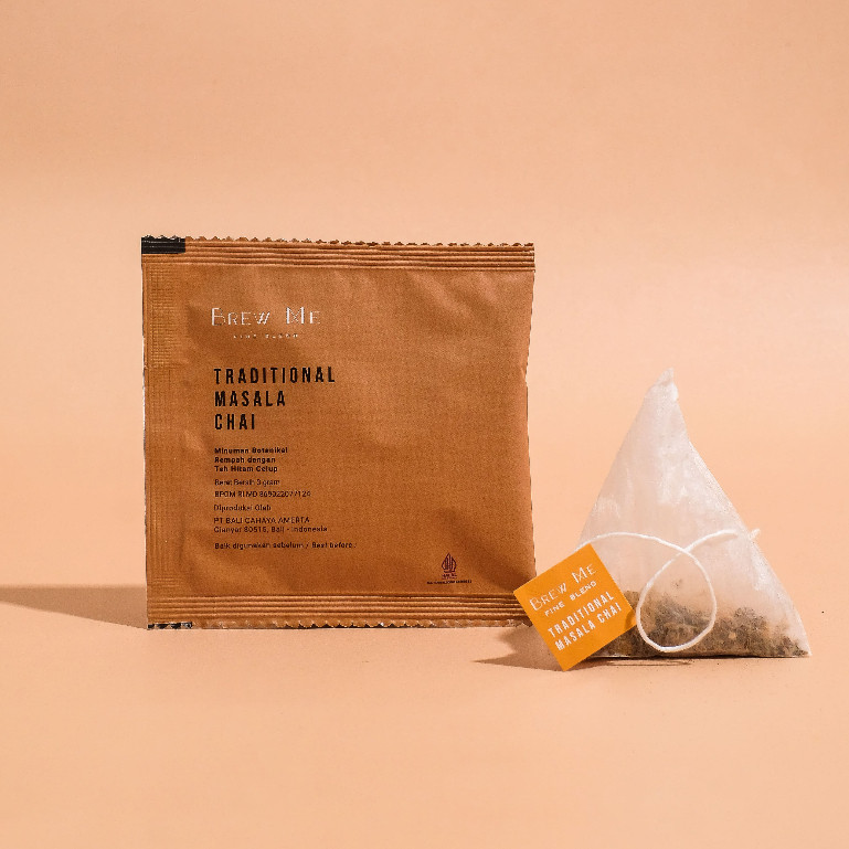 

Brew Me – Traditional Masala Chai - Pyramid Teabags