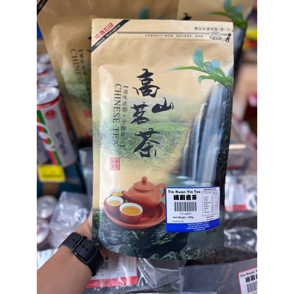 

Teh kuan yin premium kemasan pouch 250gr