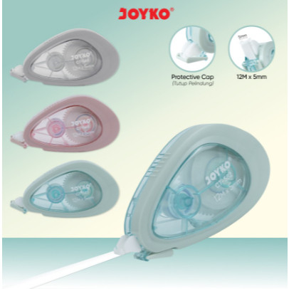 

(1 BIJI) Correction Tape Joyko CT-582/Pita Koreksi/Tip-Ex Kertas