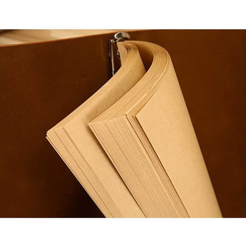 

ANDEASTR Toddi AIMEE Buku Catatan Binder Notebook Cover Kulit Vintage Maple - AM-16