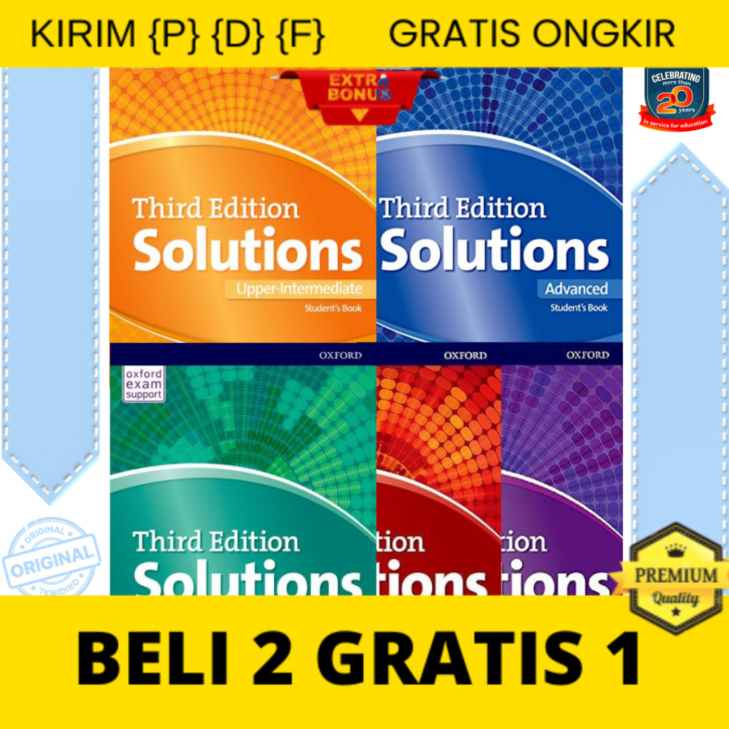 

{P} {D} {F} Oxford English Solution 3rd Edition - Buku Pelajaran SMP SMA