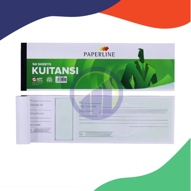 

(Pack=10Pcs) Kwitansi PPL Besar 50 Sheet