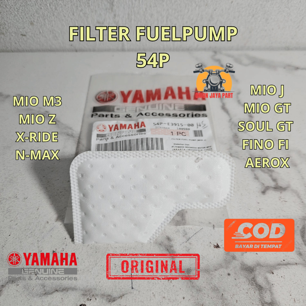 PAMPERS FUELPUMP FILTER SARINGAN BENSIN MIO J SOUL GT FINO MIO M3 N-MAX AEROX | 54P ORIGINAL YAMAHA 