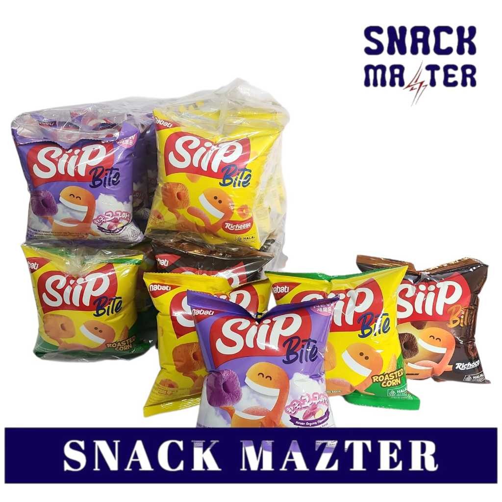 

Nabati Siip Bite Size PACK - Netto 24 gr x 5 bks