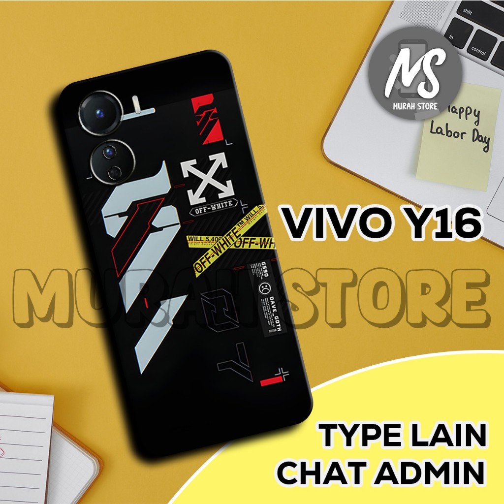 Softcase Karet VIVO Y16/MS20/Motif COWO/Case VIVO Y16/Silikon VIVO Y16