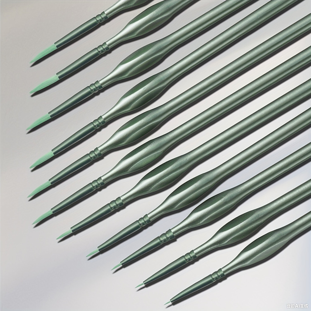 

[Fine Precision Miniature Paint Brushes] 11 Pcs Fine Detail Paint Brush Set