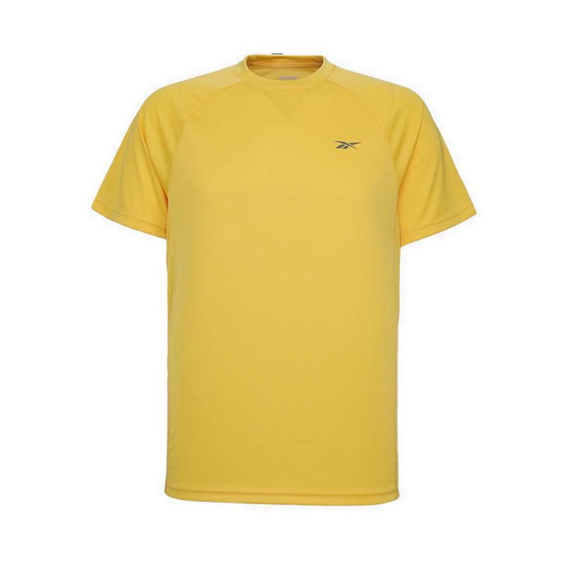 AXULE Reebok Men Running T Shirt - Yellow