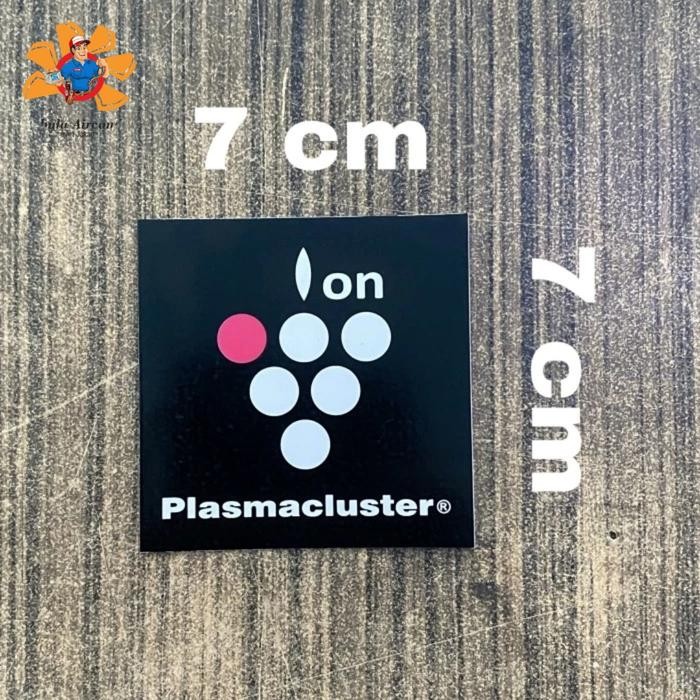 

GLD99 cutting sticker Logo ion Plasmaclaster 7cm x 7xcm