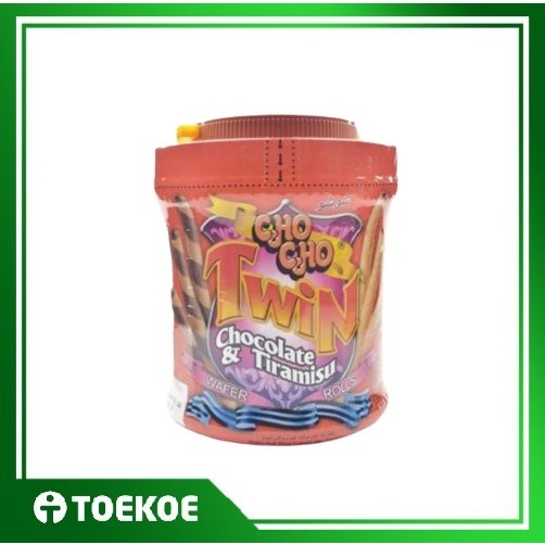 

TOEKOE Astor Cho Cho Wafer Stick Twin Coklat Tiramisu 500gr / Makanan Ringan