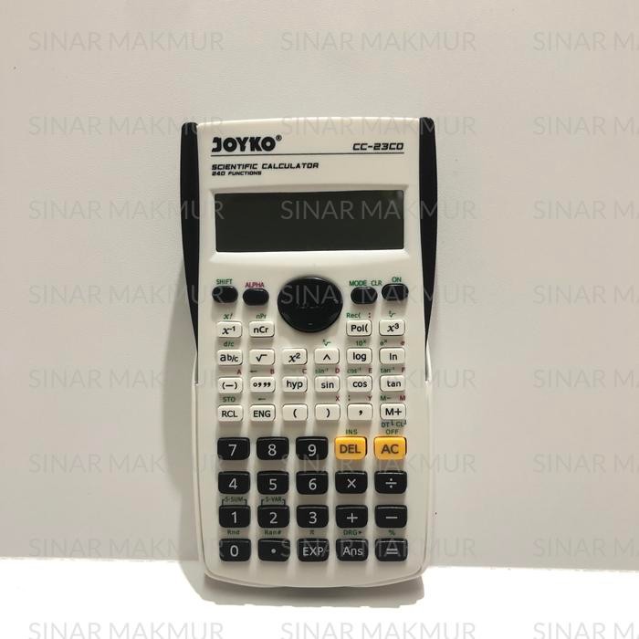 

⌞ Limited Stok⌝ - Terlaris Scientific Calculator/Kalkulator Ilmiah JOYKO CC-23C0 (PCS) - Hitam