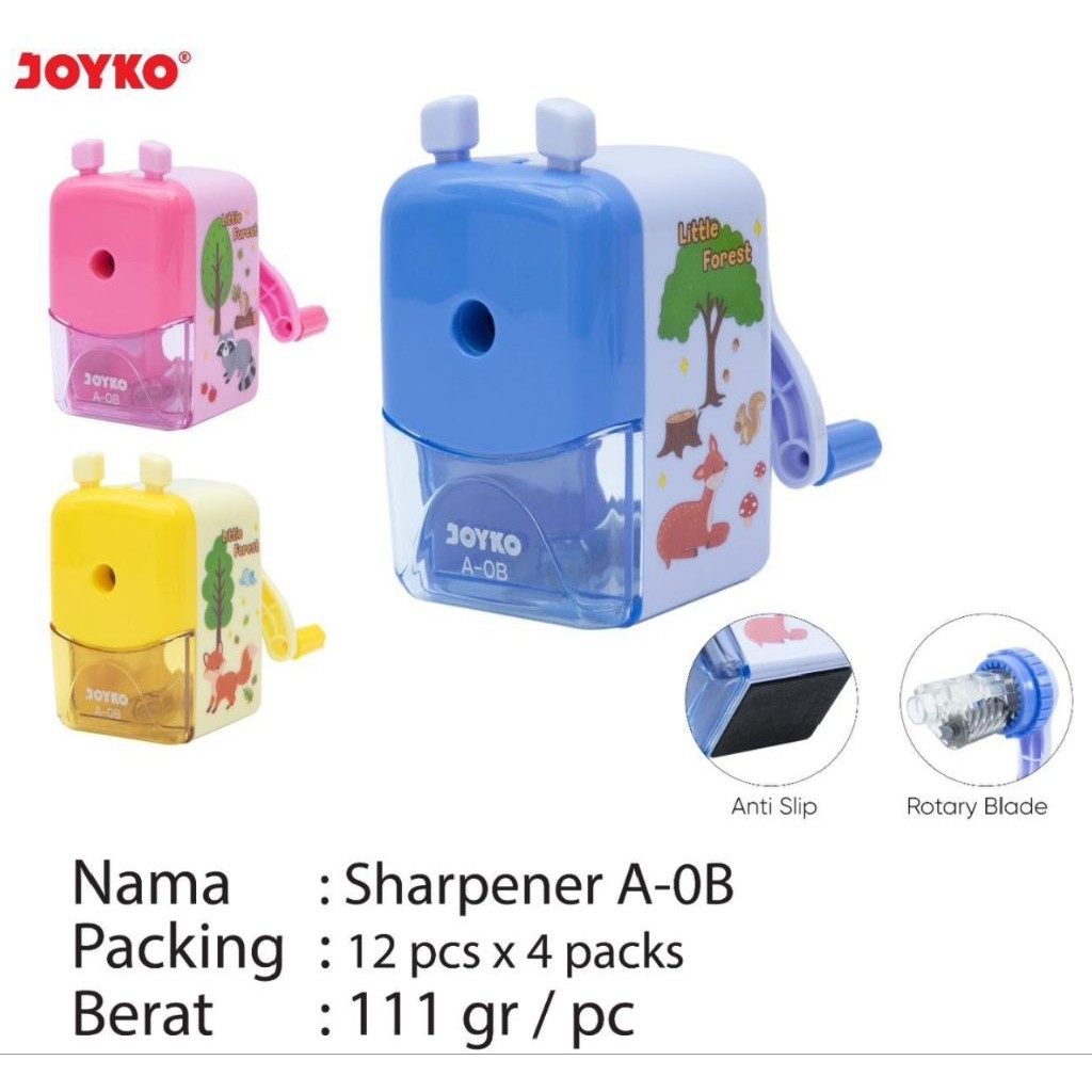 

Rautan putar/Sharpener putar Joyko A-0B ( 1pcs )