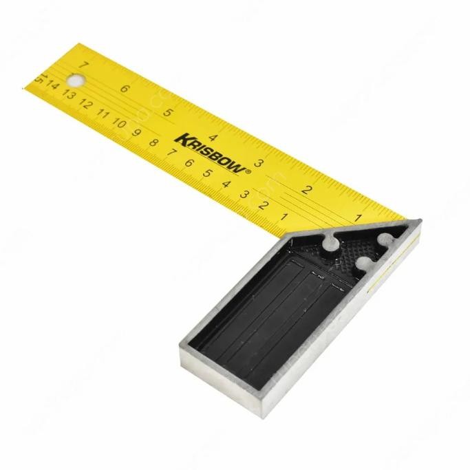 

Krisbow 15 Cm Penggaris Siku