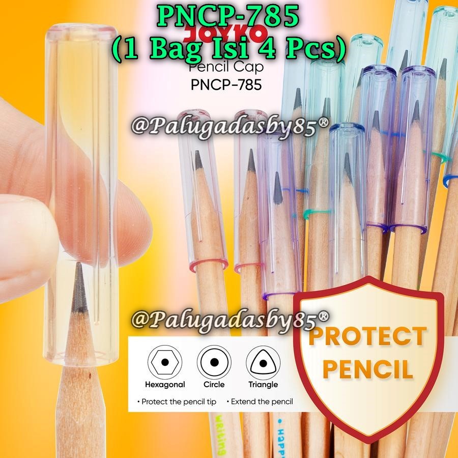 

(1 Set) GROSIR Pencil Cap JOYKO PNCP-785 / Pencil Cap Tutup Pensil Joyko PNCP-785 (1 Set/4)