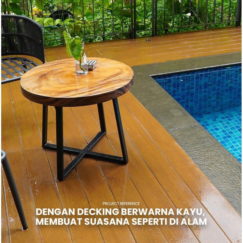 CONWOOD Deck 14mm / Deck Kolam / Lantai Gazebo
