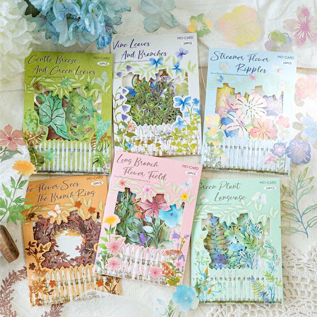 

[HARU] Encounter the Flower Season Series Sticker Pack DIY Journaling Scrapbook Diary Aesthetic Natural Plants