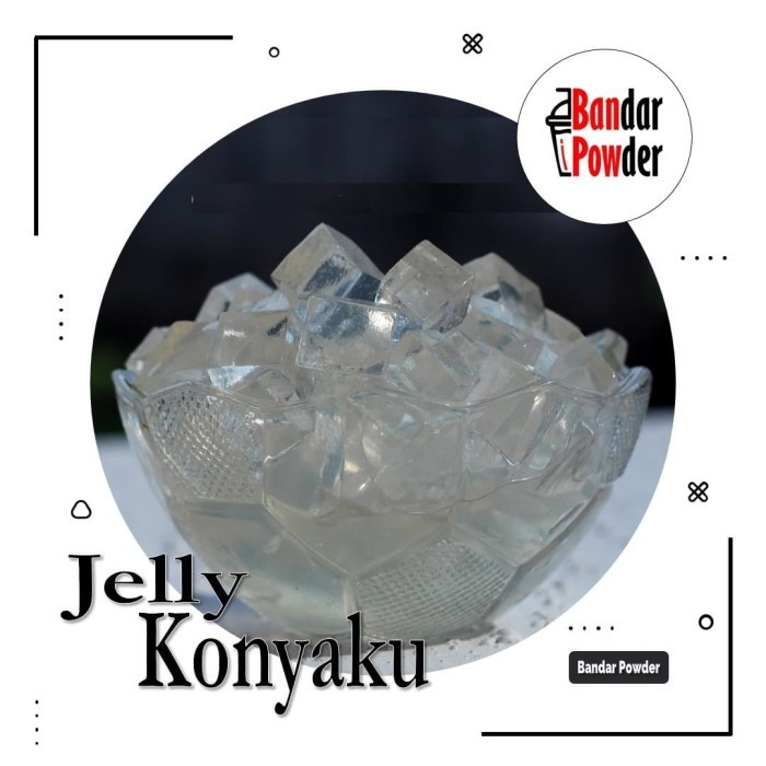 

Jelly Konyaku Powder Plain 1kg - Bubuk Topping Minuman - Bandar Powder