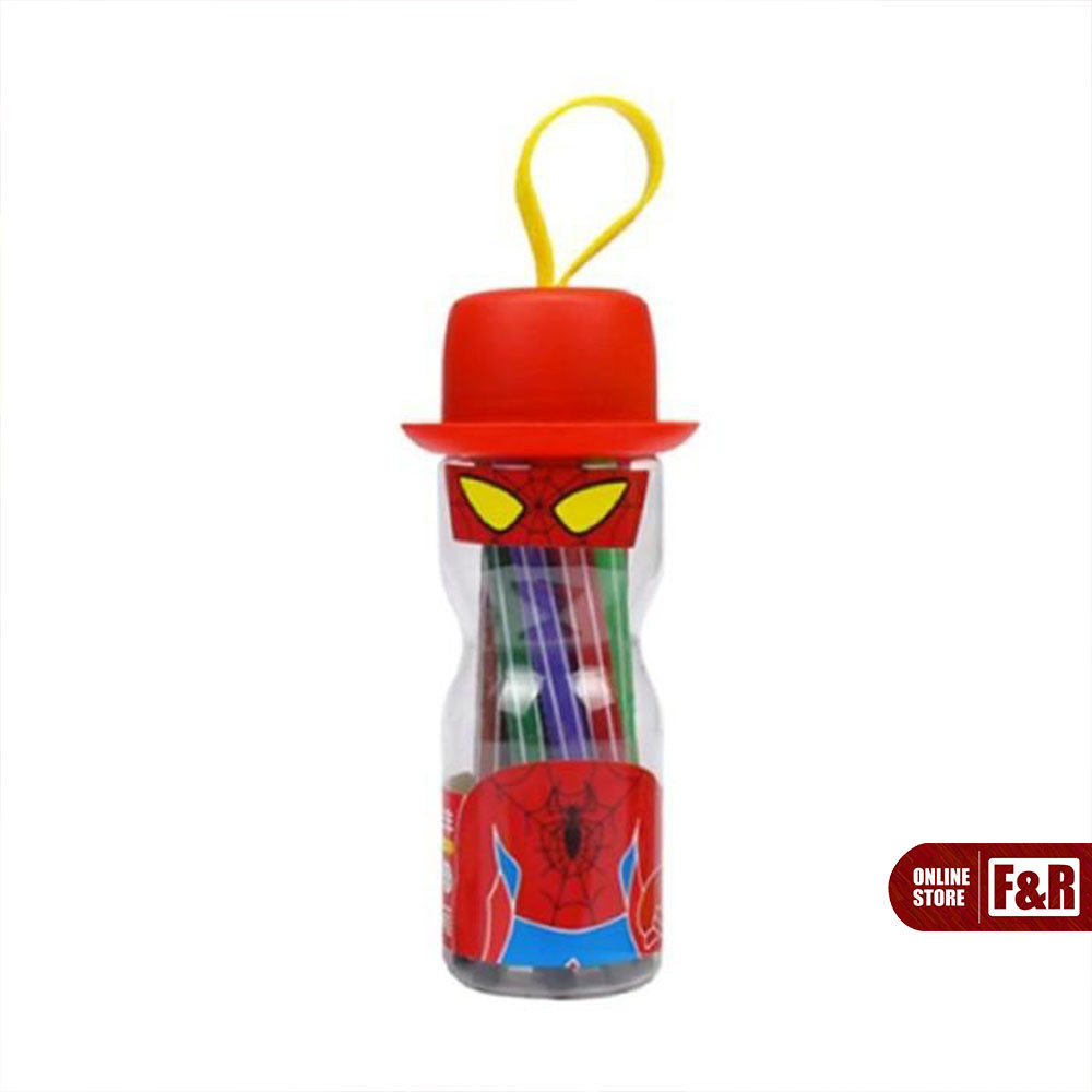 

Spidol Gambar Anak 12 Warna Spidol Kartun Spidol Warna 12 PCS Karakter Spiderman Alat Gambar Anak Lucu