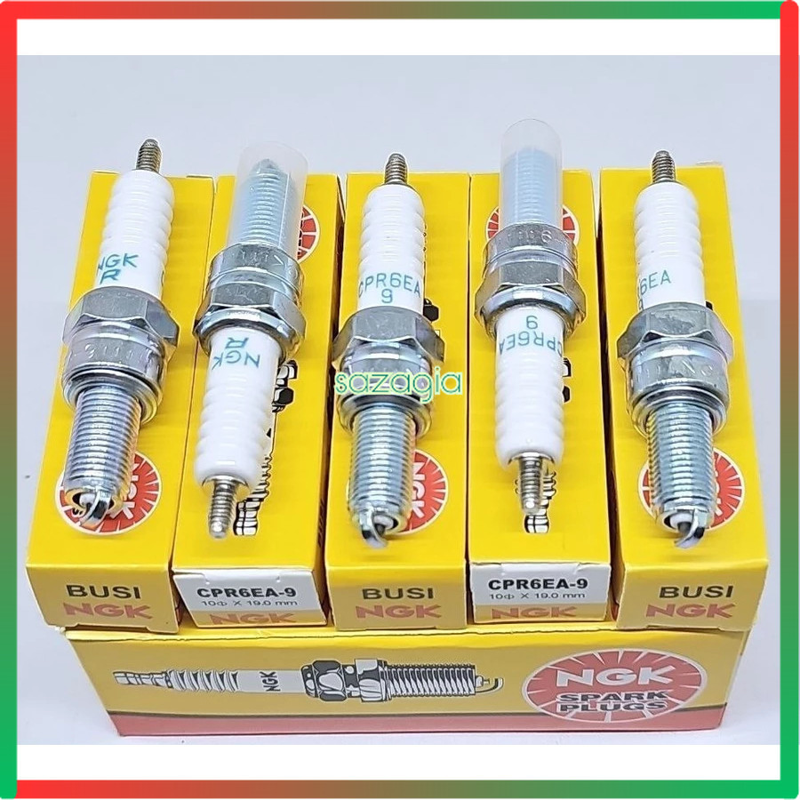 [SG] BUSI NGK CPR6EA-9 KARISMA/SUPRA X 125/REVO ABS/BEAT FI/VARIO/BLADE/SCOOPY/SPACY BUSI MOTOR NGK 