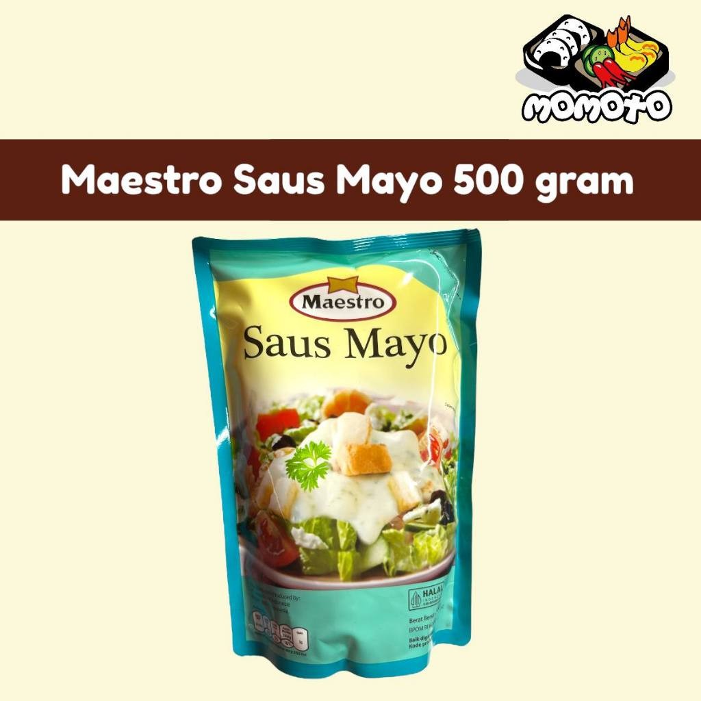 

Saus Mayo Maestro Biru 500 gram Salad Buah Sayur Burger Kebab Kentang