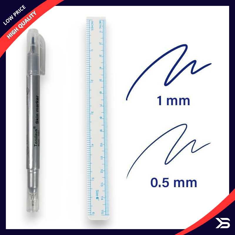 

Medical Skin Marker Double Head Tip Spidol Kulit Operasi - TD01